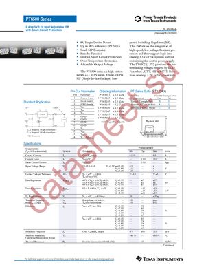 PT6501A datasheet  